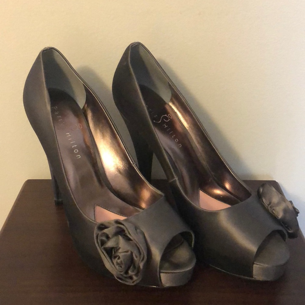Paris Hilton Peep Toe Stilettos